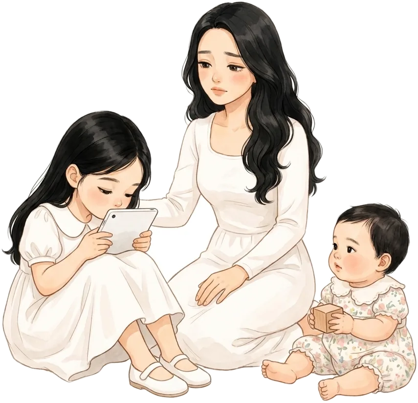 ภาพประกอบครอบครัว